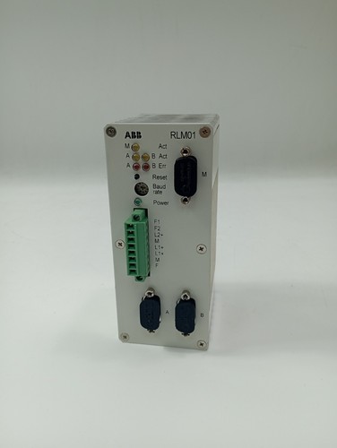 ABB RLM01 3BDZ000398R1 PROFIBUS Redundancy Link Module Image 1 of 4