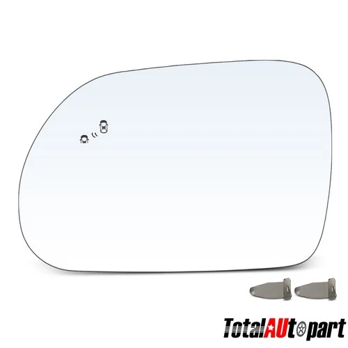Mirror Glass with Blind Spot Detection for Kia Soul 2020-2024 Left Driver Side