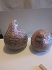 Vintage Pair Of Clay Birds, Maybe Quail — photo 2