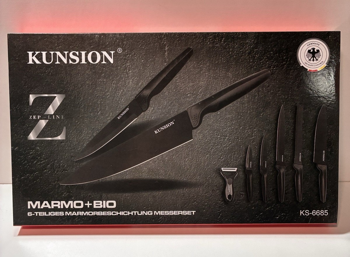 Kunsion- 6 Piece Kitchen Knife Set- Model KS-6685 | eBay