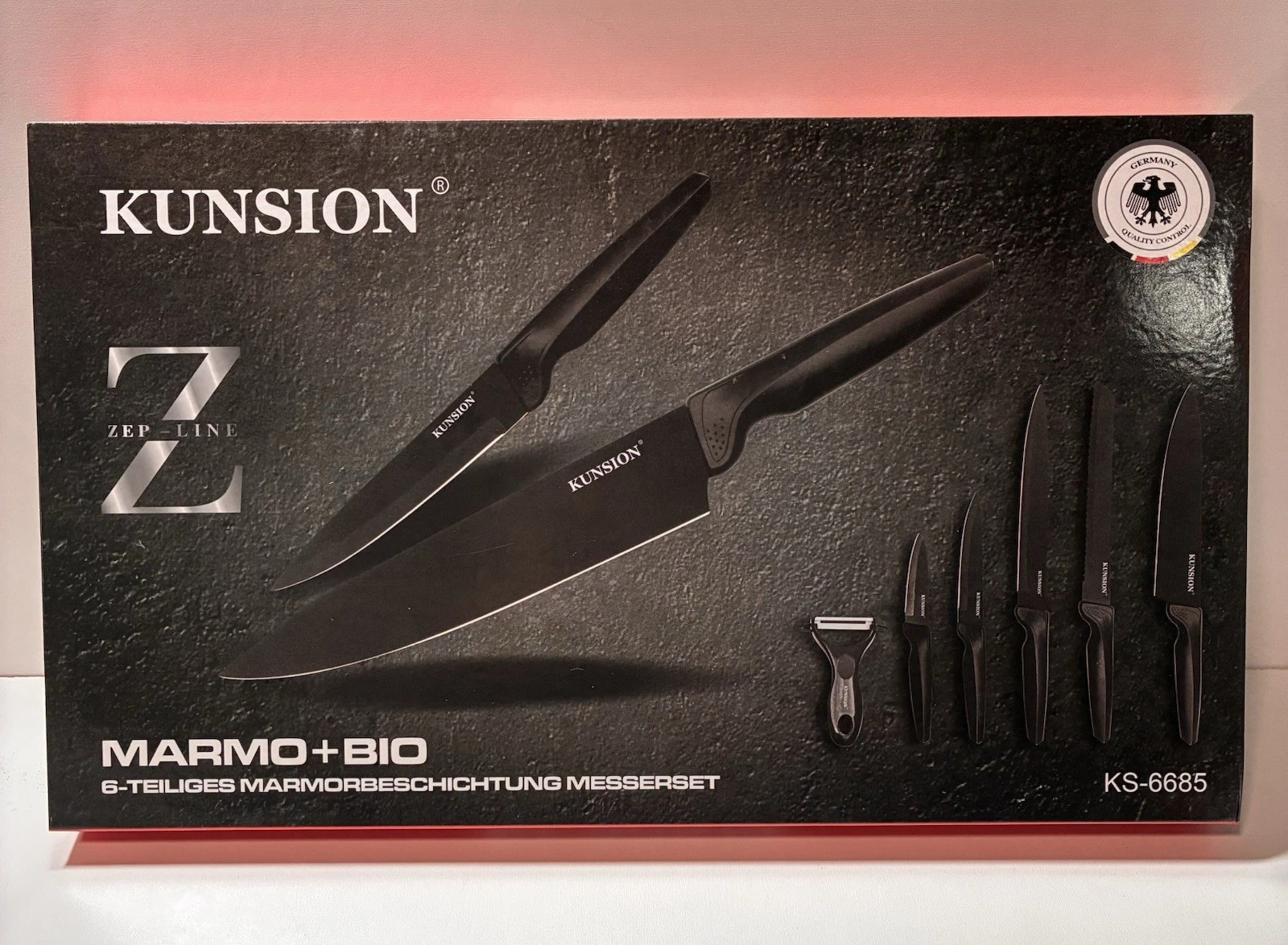Kunsion- 6 Piece Kitchen Knife Set- Model KS-6685
Opens in a new window or tab