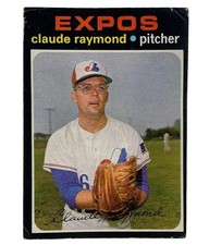 #202 Claude Raymond 1971 O-Pee-Chee Baseball Card