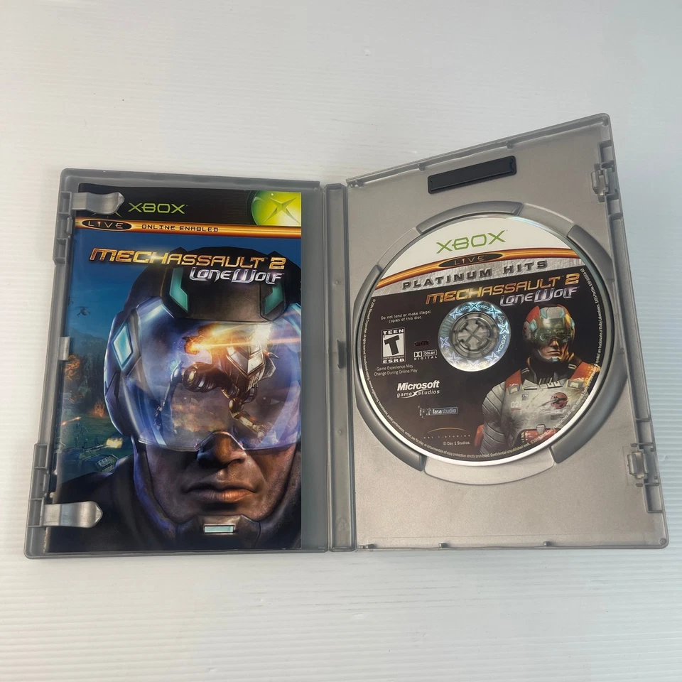 Mechassault 2 Lonewolf - Microsoft Xbox Original Complete With Manual PAL - Image 2 of 4