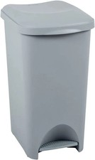 ADDIS 50L FOOT PEDAL BIN DUSTBIN PLASTIC RUBBISH PAPER WASTE KITCHEN OFFICE BINS