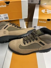 Timberland Field Boot Mid Lace Waterproof Beige Nubuck Men Sz 11-13 TB0A6DSW NEW