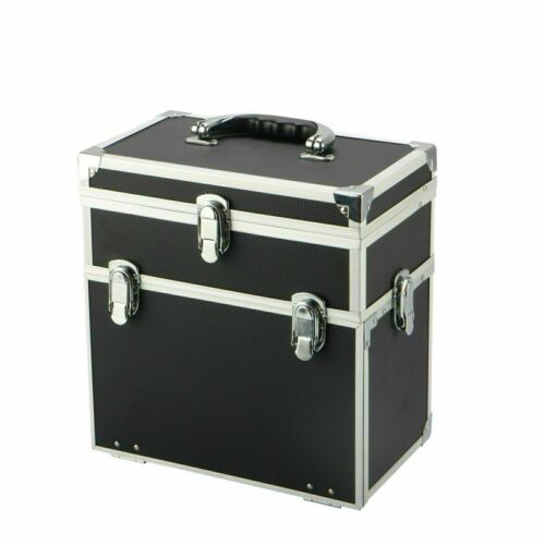 Portable Beauty Cosmetic Carry Case Makeup Organisation Box with Mirror - Picture 3 of 6