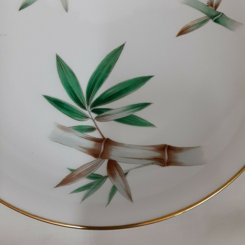 Noritake China Small 5 1/2 Inch Sauce Bowl Bamboo Pattern Made In Japan - Picture 2 of 4