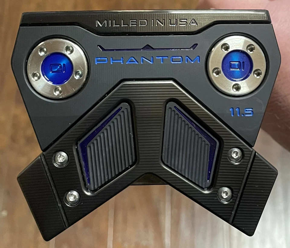 Scotty Cameron 2025 Phantom 11.5 Putter - New - Xtreme Dark Finish - Scotty Blue - Image 4 of 4