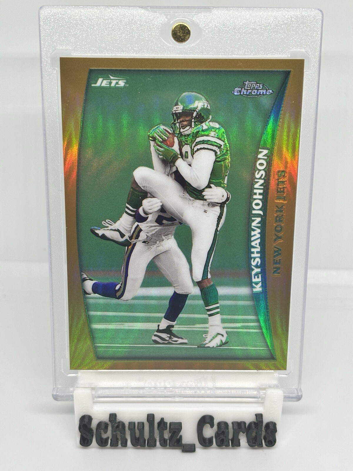1998 Topps Chrome Keyshawn Johnson #47 REFRACTOR Rare