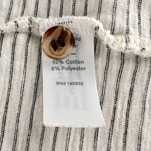 Marine Layer Vintage Heavy Slub Long-Sleeve Henley Shirt Large - Picture 4 of 12