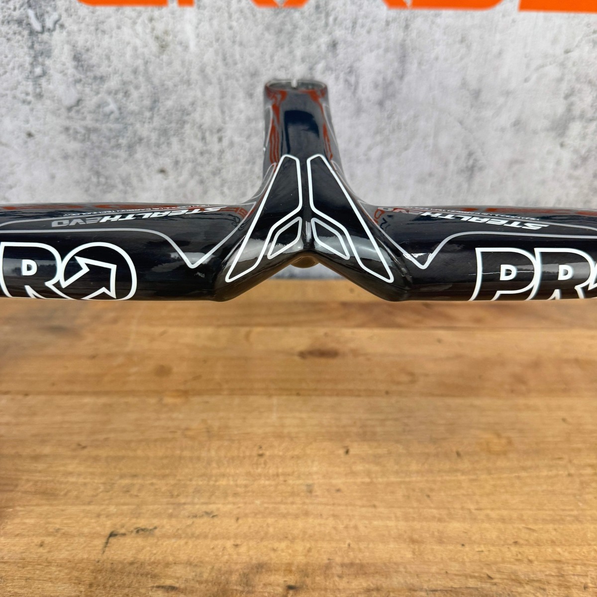Low Mile! Shimano Pro Stealth Evo Carbon 44cm x 130mm Integrated