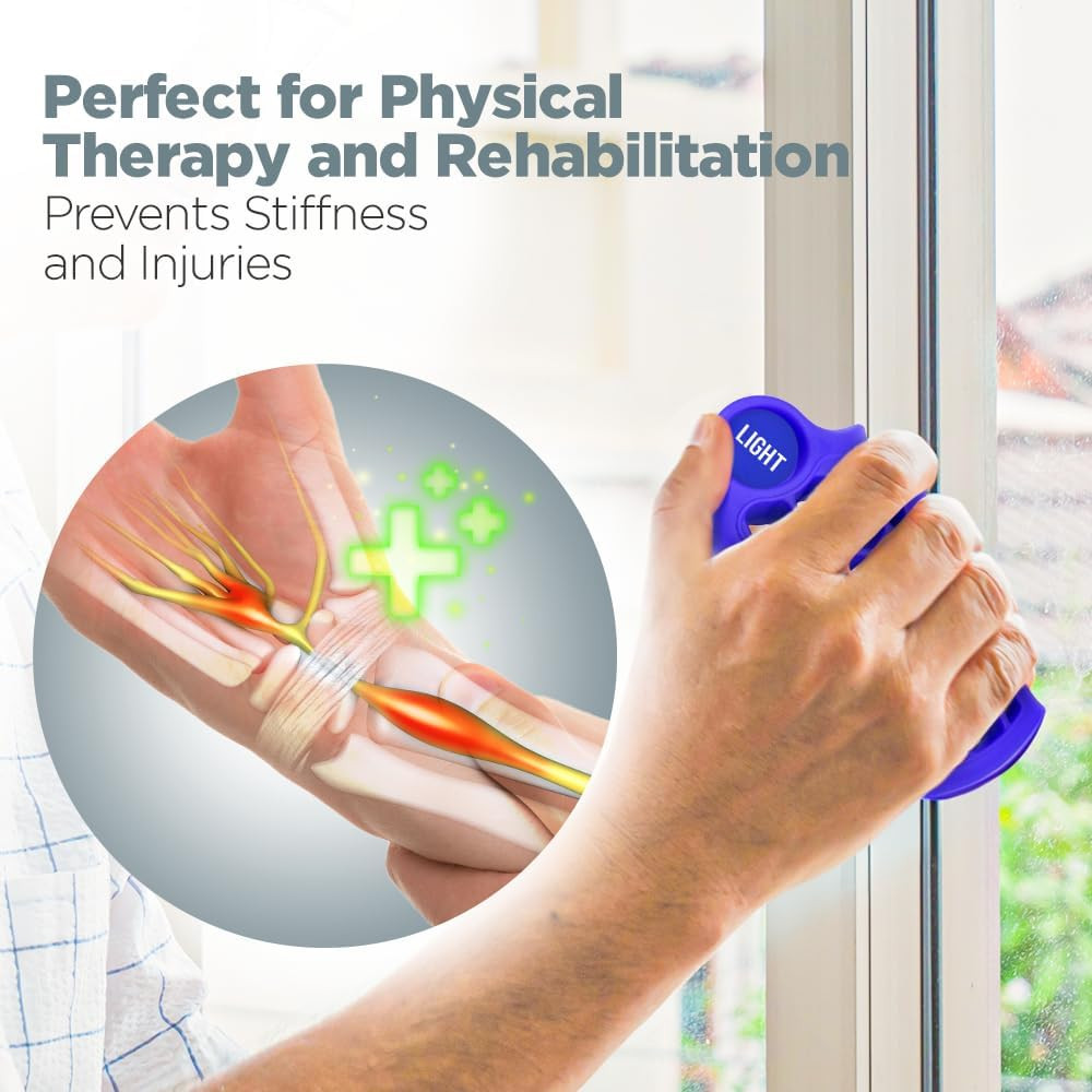 Hand Strengthener Ball Set – 3-4 Pack, 4 Resistance Levels for Therapy & Rehab