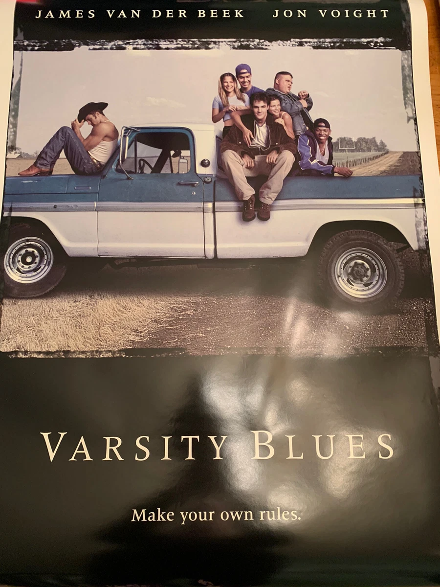Varsity Blues ORIGINAL 1999 Movie Poster! DS, Excellent Condition! | eBay