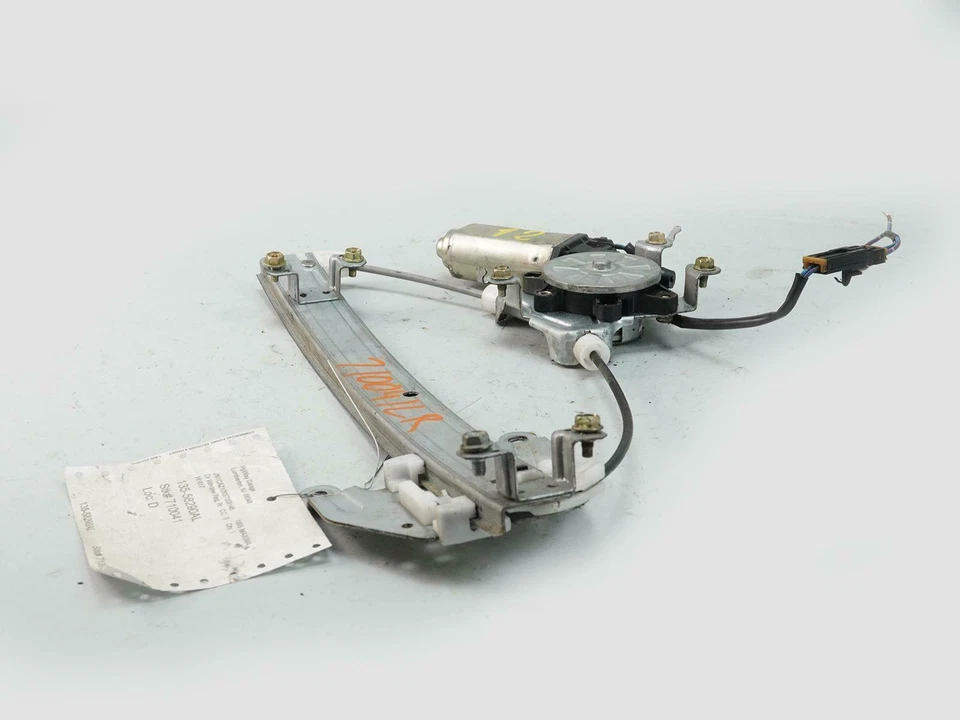 Nissan Máxima 1995-1996 puerta reguladora ventana eléctrica con motor trasero izquierdo OEM Foto 3 de 4