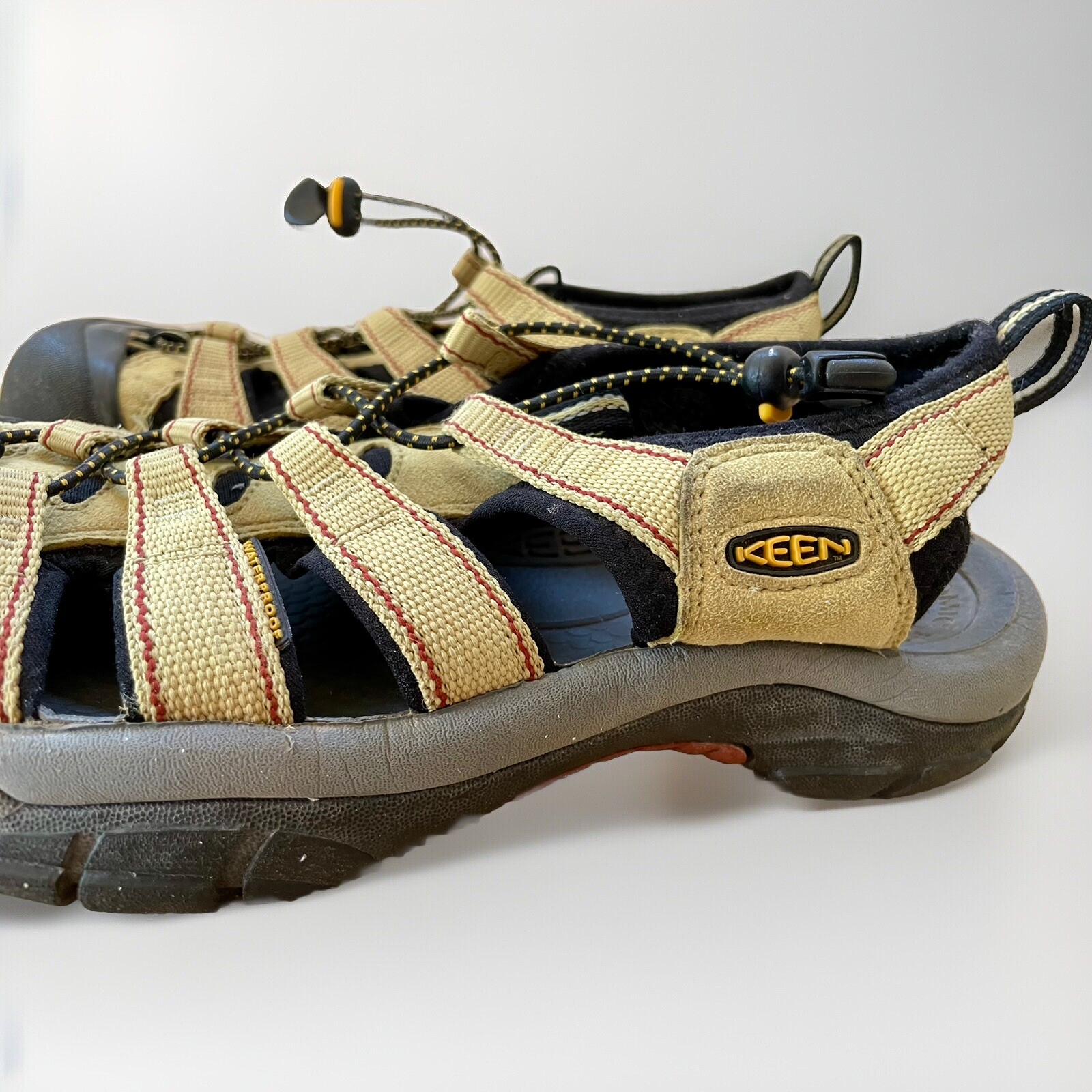 KEEN Newport H2 donna 8 5 sandali gialli impermeabili scarpe da trekking