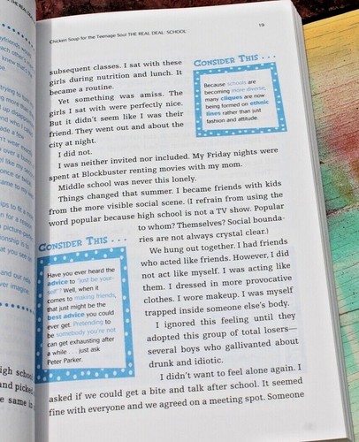 Chicken Soup for the Teenage Soul : The Real Deal-School by Jack ...
