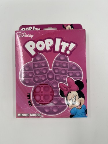 Minnie Mouse Disney Sensory Fidget POP IT! Pink Popping Game