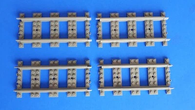 Fully LEGO compatible 4x straight track pieces NEW from MANGLEY SCENICS