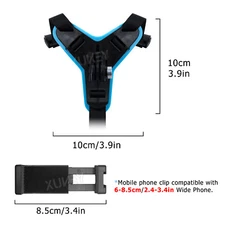 Motorcycle Helmet Chin Mount for GoPro Hero - Sports Camera