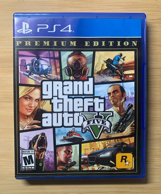Grand Theft Auto V: Premium Edition - With Inserts! Sony PlayStation 4