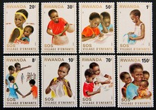 Ruanda, Mi.Nr. 1103-1110, (Jahr 1981) postfrisch