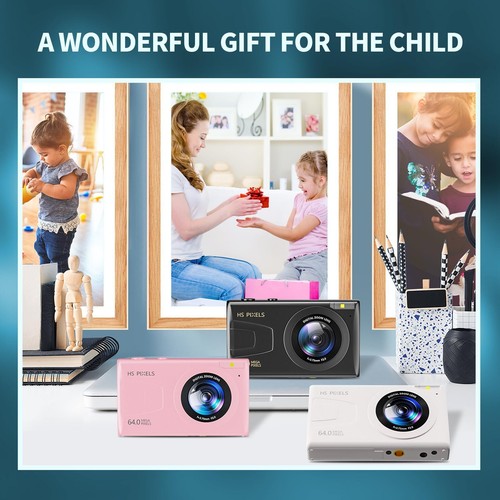4K 64MP Digital Camera for Photography Autofocus Compact Camera 18X Digital Zoom - Picture 12 of 13