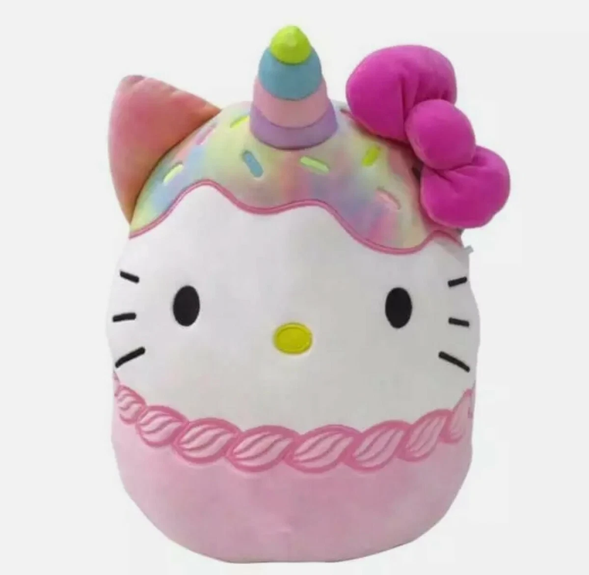 AUTHENTIC Squishmallow Hello Kitty Ice Cream Cup Cake Unicorn 8