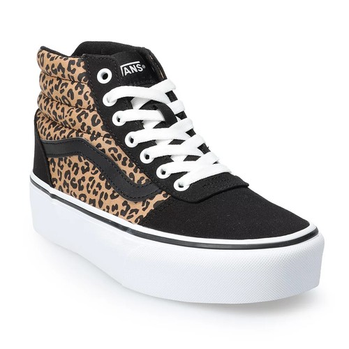 Leopard Pattern Skate Shoes size 