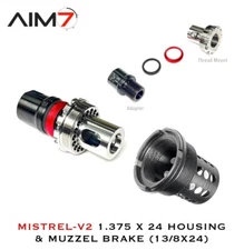Aim7 Direct Bravo IMD-MISTREL V2 Muzzle Brake & Comp Mount