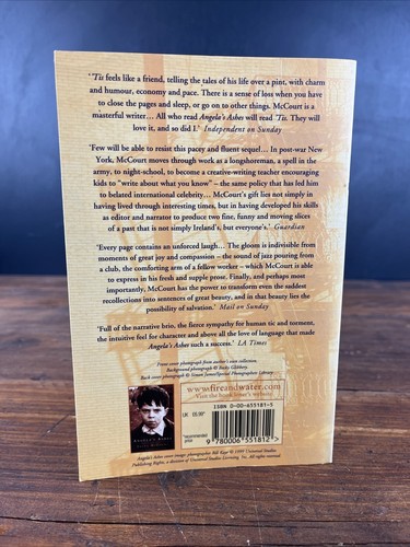 FRANK MCCOURT : TIS (A MEMOIR) Paperback - Sequel To Angela’s Ashes - Picture 4 of 12