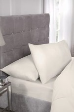 Image of Percale Collection 180 Thread Count Percale Fitted Sheet