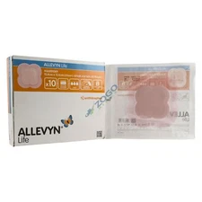 Smith & Nephew Allevyn Life Border Dressing 6 1/16" x 6 1/16" 4"X4" Pad- 10/BX