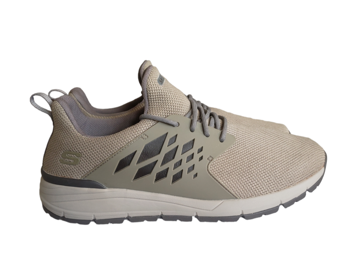 Skechers Volero ARZA Shoes Mens Size 9 Taupe Khaki Athletic Daily Sneaker 210050 Skechers Men main image 4