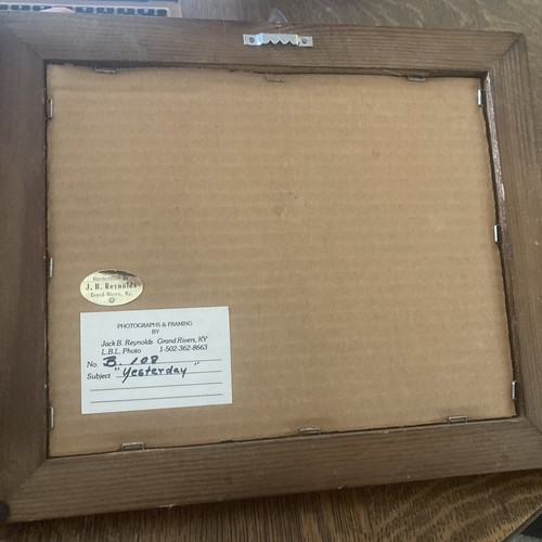 Framed Art: "Yesterday" Kentucky Cabin, Framed Photo by Jack B Reynolds, Numberd - 第 5/10 張圖片
