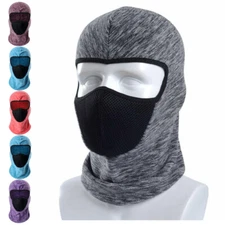 Winter Fleece Balaclava Full Face Mask Beanie Windproof Baclava Ski Mask US