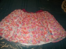 The Children's Place Pink Multi-Colored Skirt Size Girls M 7/8