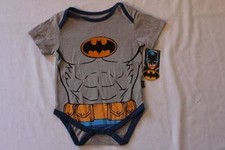 NEW Baby Boys Batman Bodysuit 24 Months Creeper Outfit 1 Piece Superhero Costume