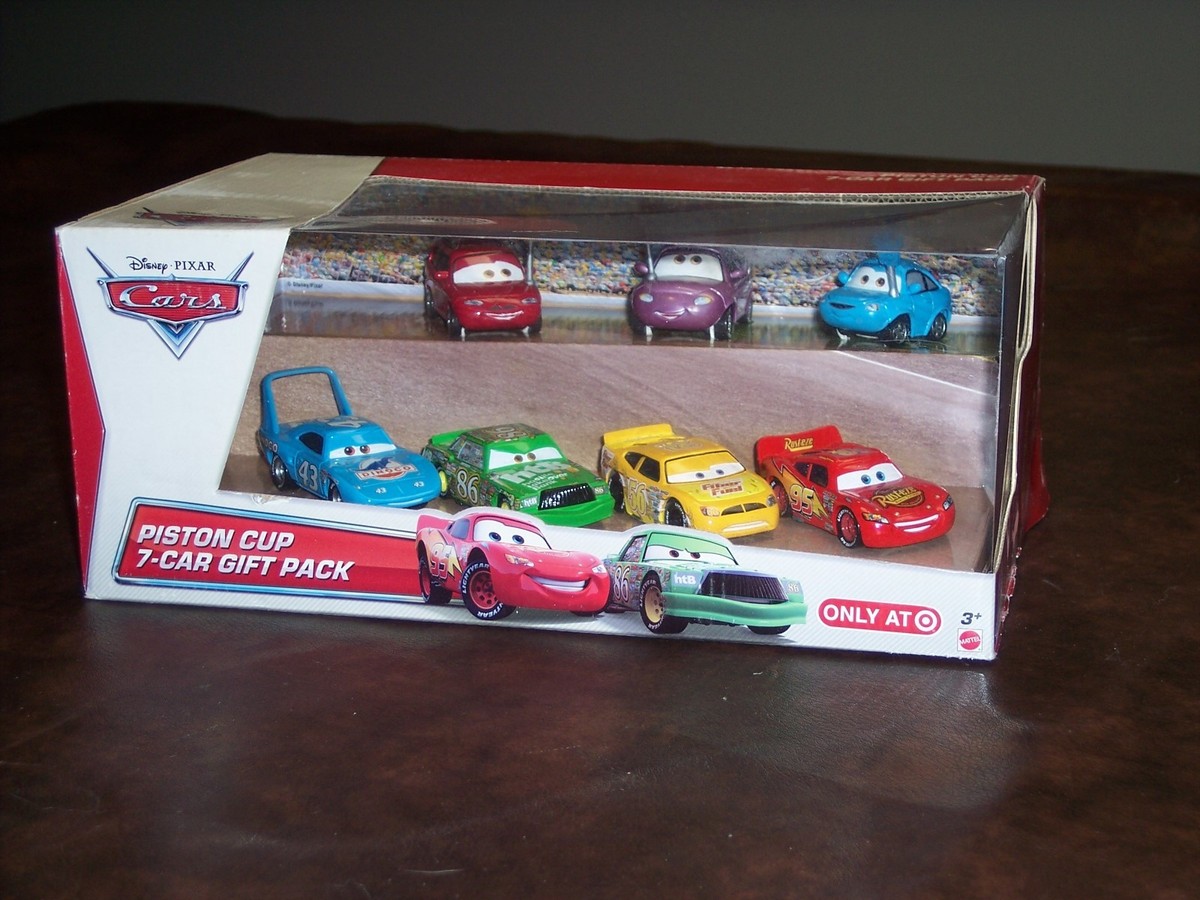 Disney Store Cars ミニカーセット　激激レア DISNEY - CARS- PISTON CUP - 7 CAR GIFT PACK - TARGET STORE