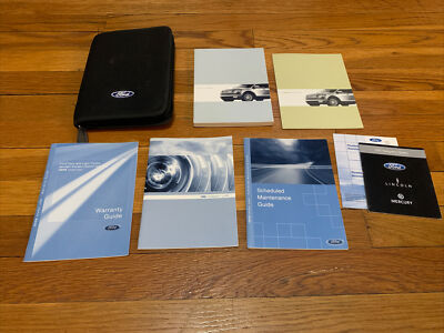 2008 Ford Edge Owners Manual With Case And Sync Navigation OEM Free Shipping | eBay