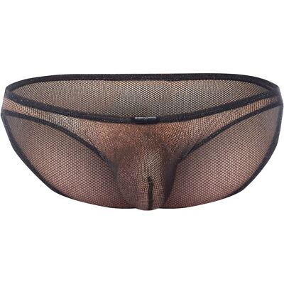 Gregg Homme Dragonfly Slip Herren Unterwäsche Micro Bikini Bulge Pouch Glitzer Mesh