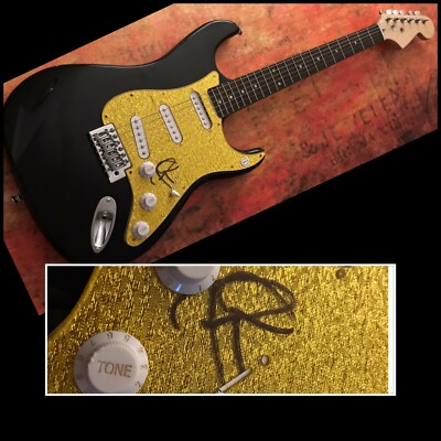 GFA Onerepublic Rock Star Ryan Heuwender Signiert Elektrisch Gitarre Beweis AD2