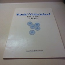 Suzuki Violin School Violin Part Volume 1 songbook