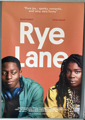 Cinema Poster: RYE LANE 2023 (Close Up One Sheet) David Jonsson Vivian Oparah