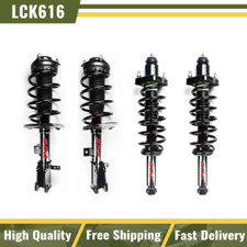 2 Front & 2 Rear Complete Strut & Coil Spring Set For 2011-2014 Dodge Avenger
