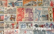 Tchécoslovaquie 150 différents timbres spéciaux  
