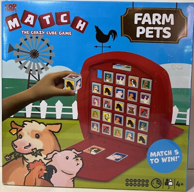 Farm Pets Top Trumps Match - The Crazy Cube Game
