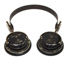 Telefunken EH333 Kopfhörer, D-Zug Ära, ohne Kabel, für Sammler