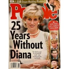 PRINCESS DIANA people 25 YRS WITHOUT HER harry styles BEN & J.LO leann rimes