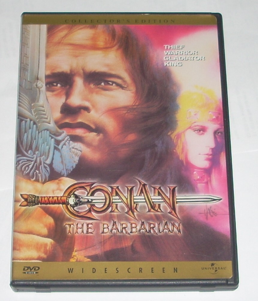 Conan the Barbarian Collector's Edition DVD Arnold Schwarzenegger