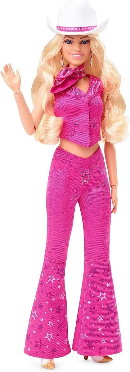 Barbi The Movie Collectible Doll Margot Robbie As Barbi In Pink Western  Outfit